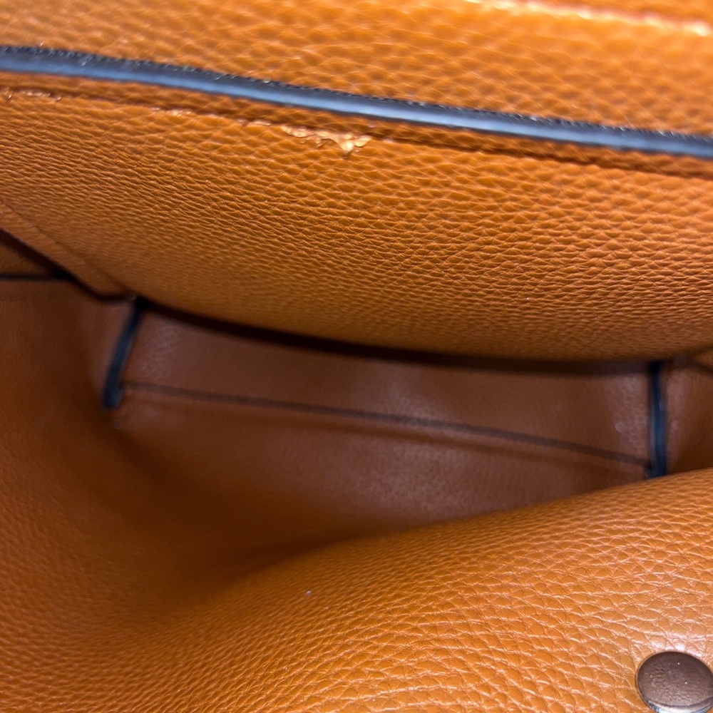 Guess Bucket Draw String Leather Backpack In Perf… - image 6